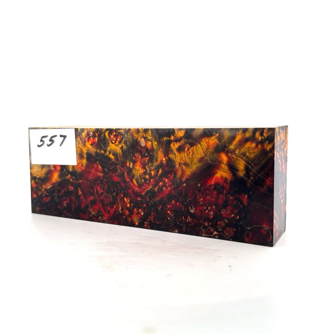 Photo of colorful block for use in building a Noble Prestige IEM