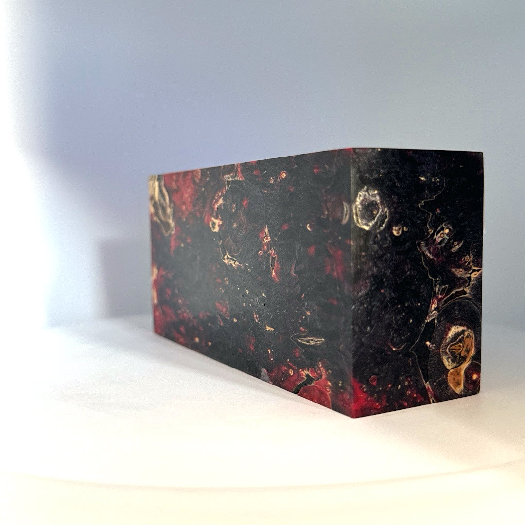 Photo of colorful block for use in building a Noble Prestige IEM