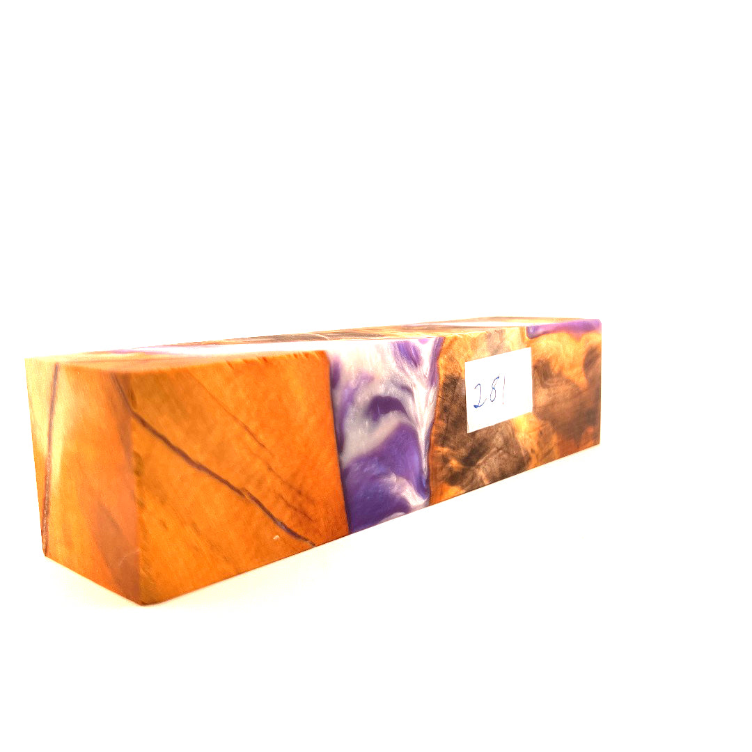 Photo of colorful block for use in building a Noble Prestige IEM