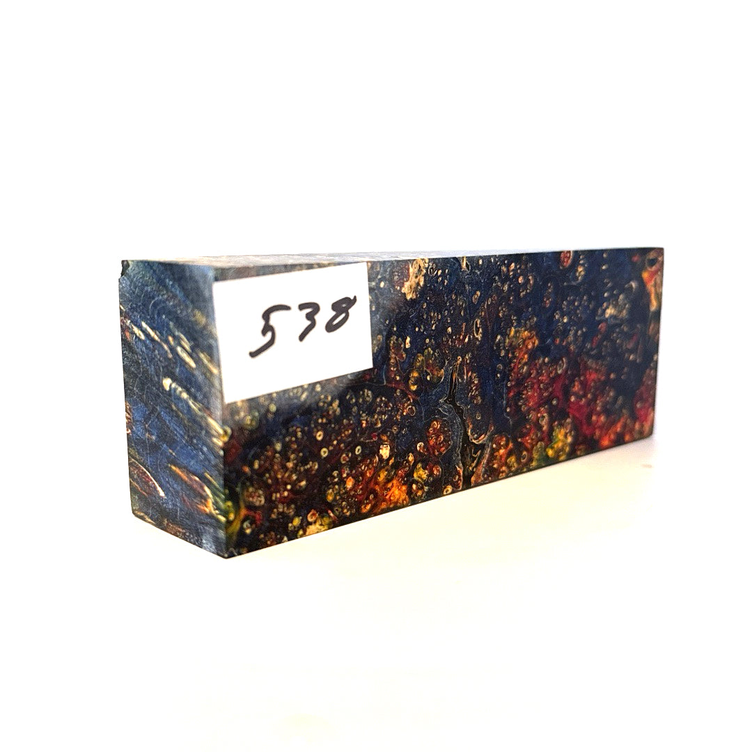 Photo of colorful block for use in building a Noble Prestige IEM
