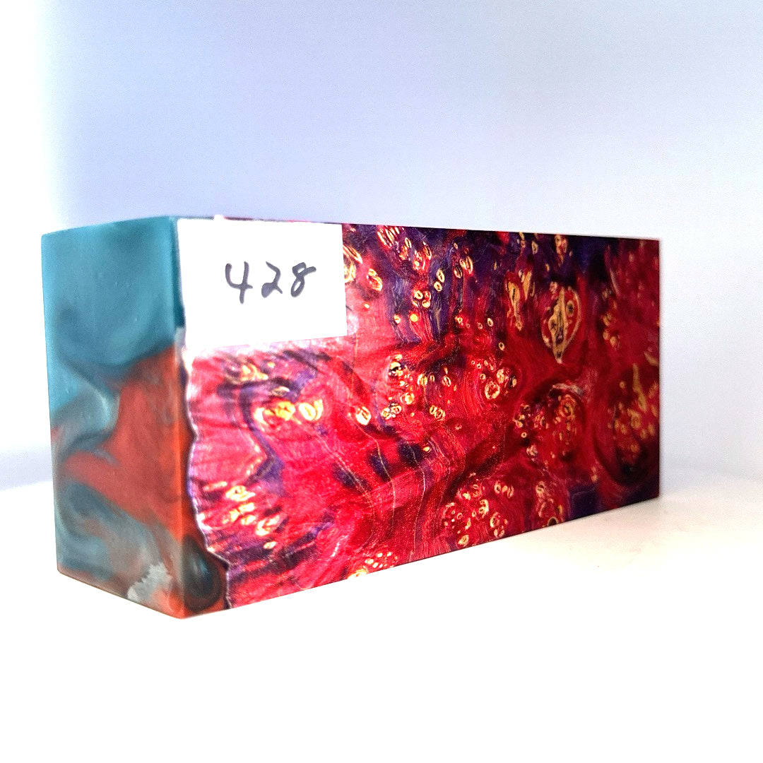 Photo of colorful block for use in building a Noble Prestige IEM