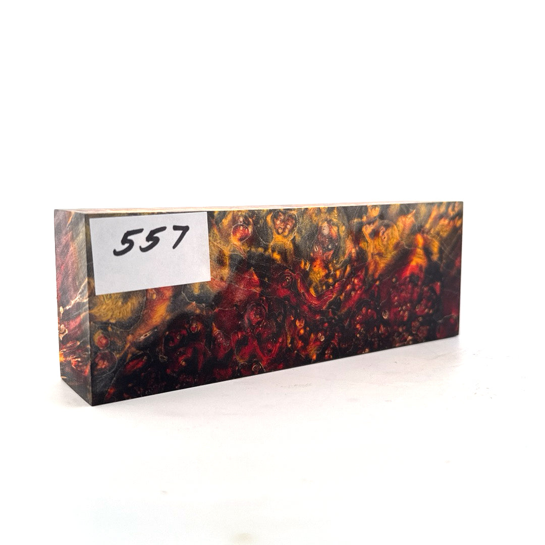 Photo of colorful block for use in building a Noble Prestige IEM