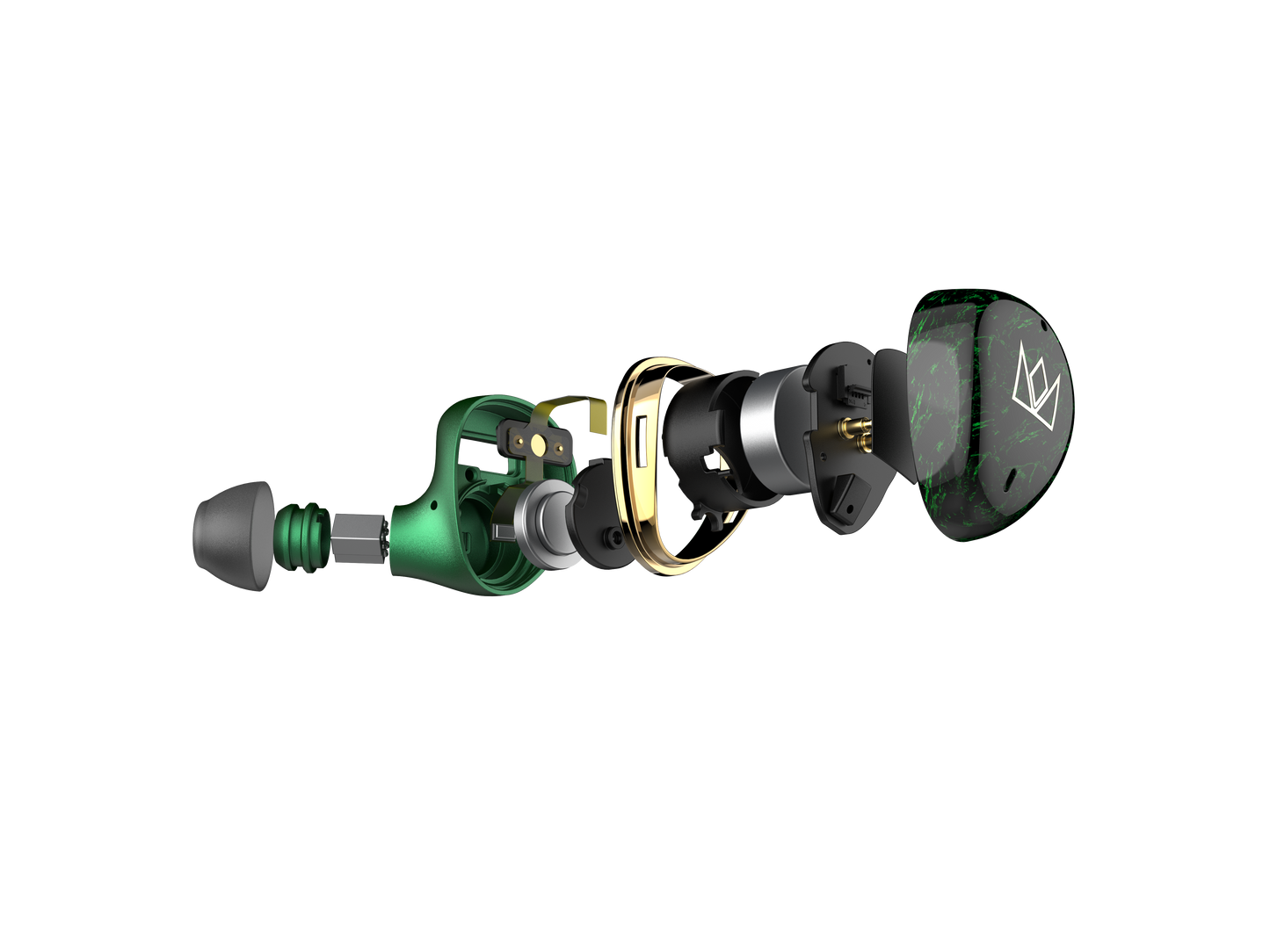 Rex5 explosive render showing internal parts