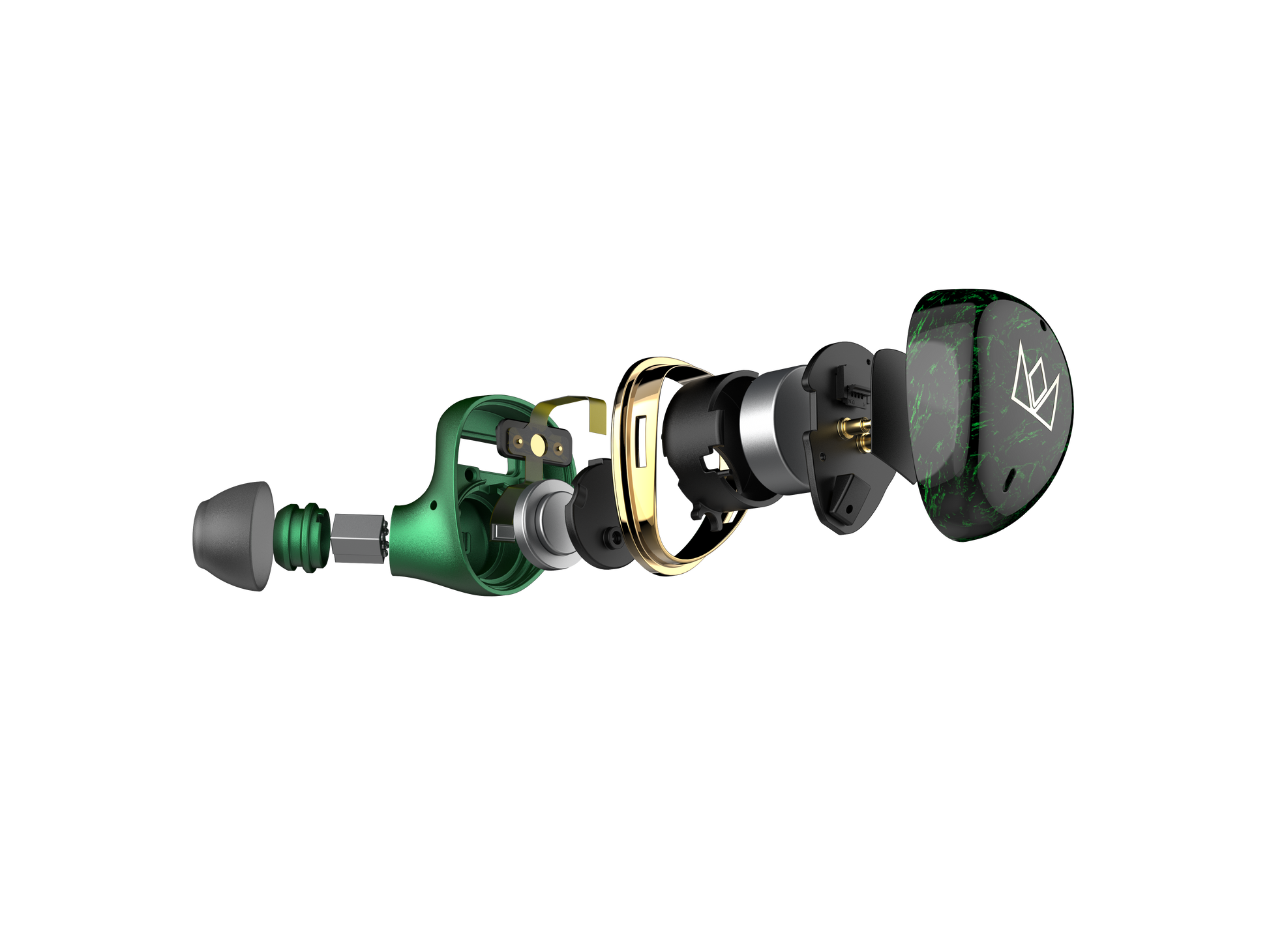 Rex5 explosive render showing internal parts
