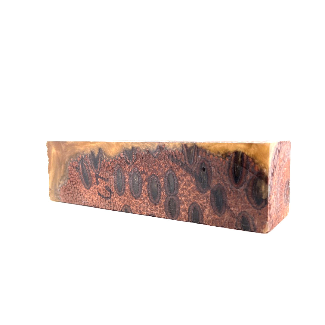 Photo of colorful block for use in building a Noble Prestige IEM