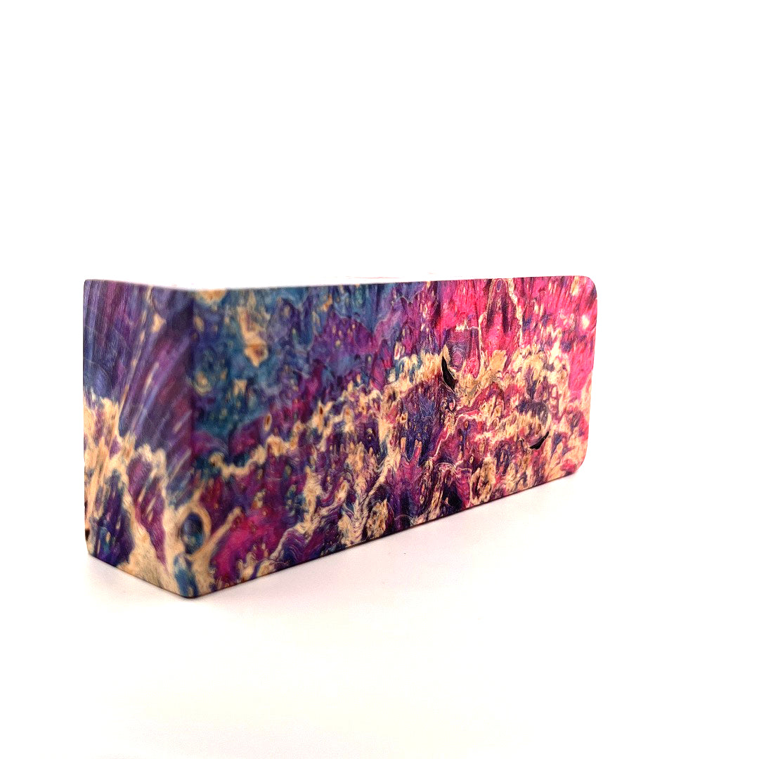 Photo of colorful block for use in building a Noble Prestige IEM