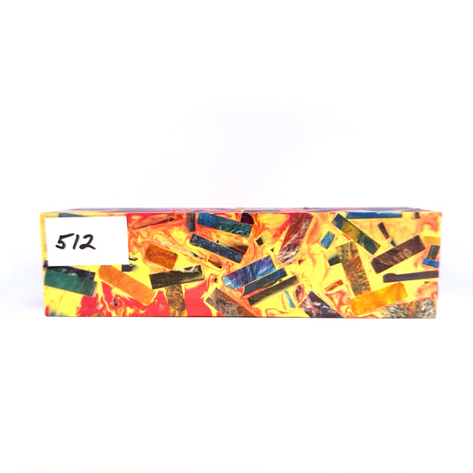 Photo of colorful block for use in building a Noble Prestige IEM