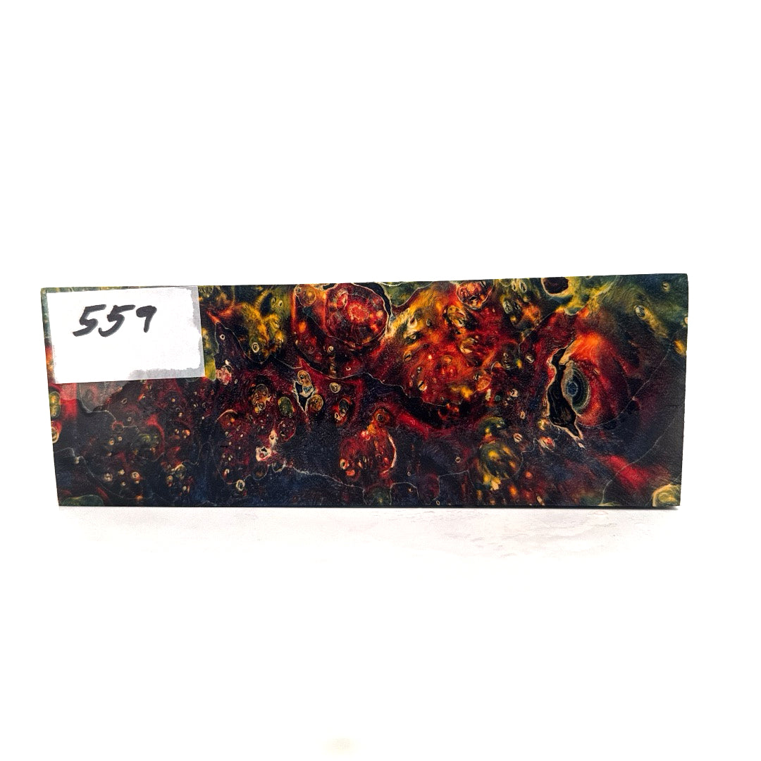 Photo of colorful block for use in building a Noble Prestige IEM