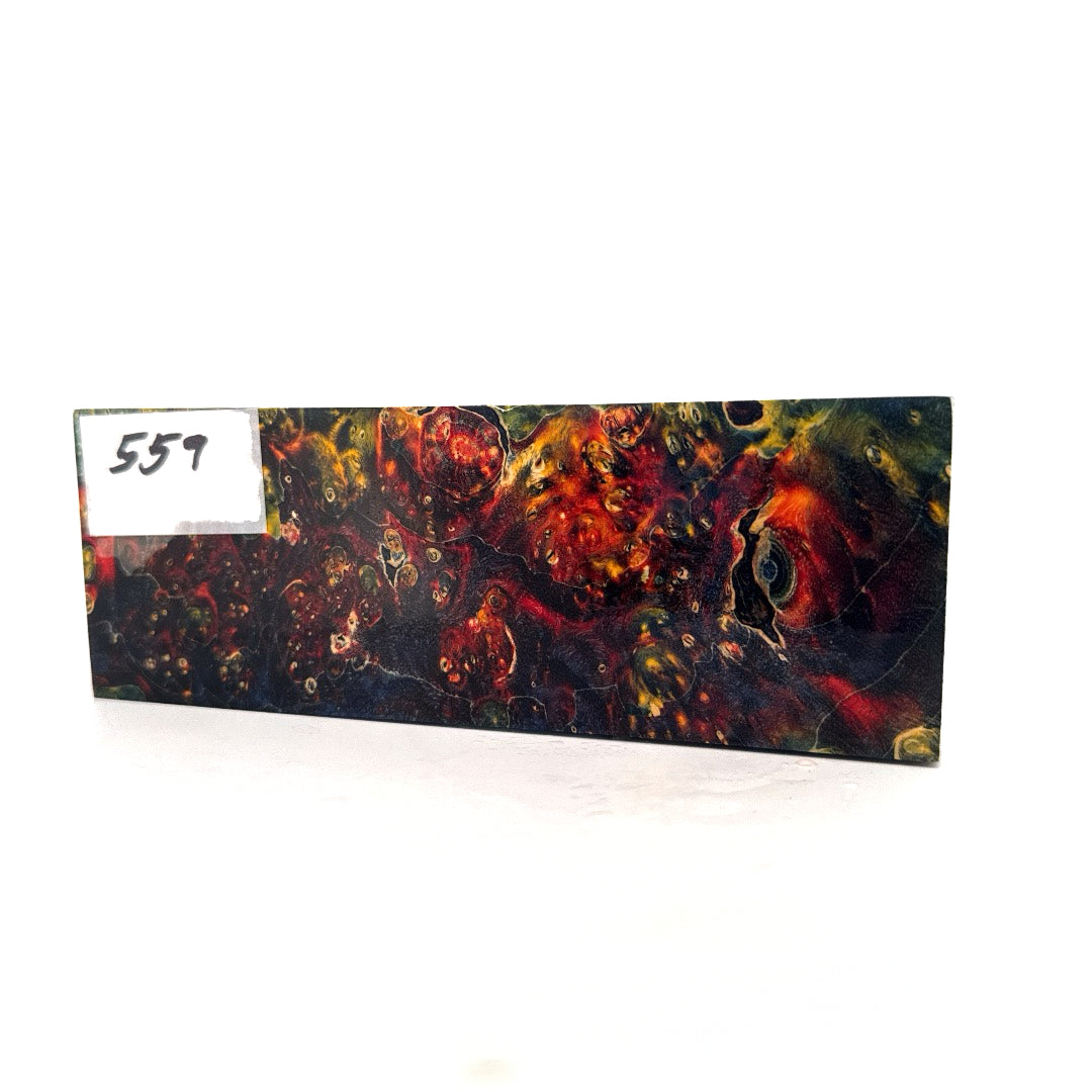 Photo of colorful block for use in building a Noble Prestige IEM