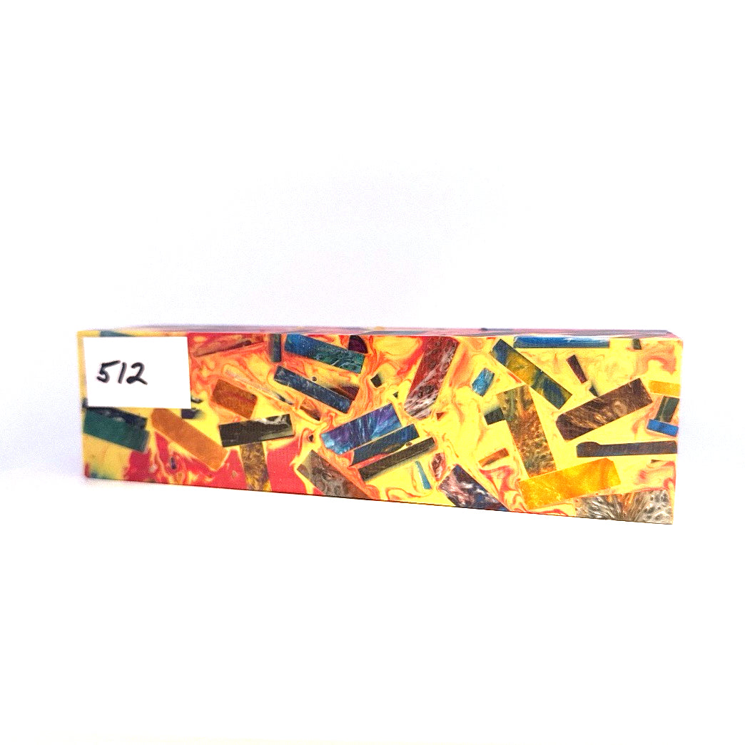 Photo of colorful block for use in building a Noble Prestige IEM