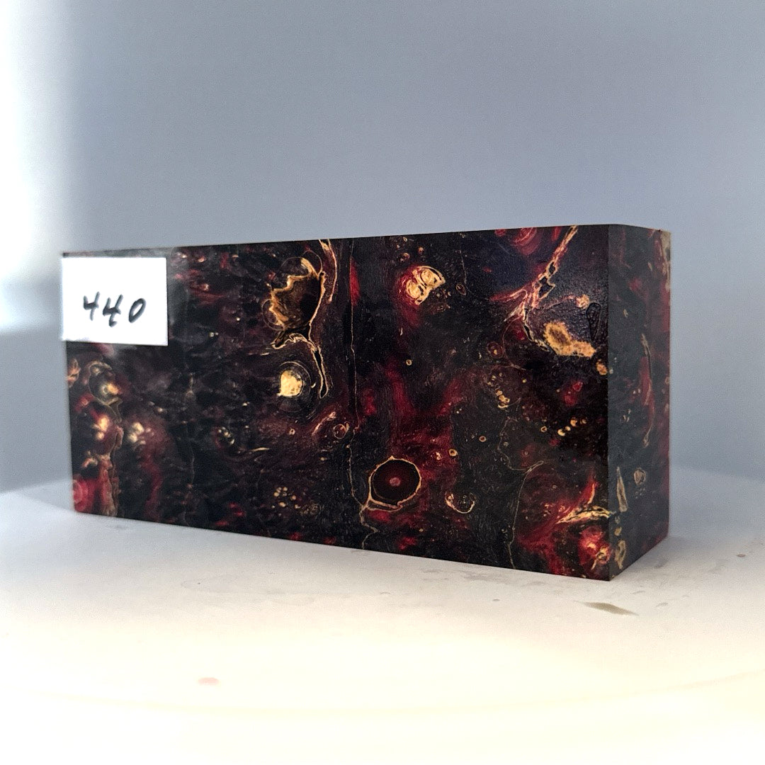 Photo of colorful block for use in building a Noble Prestige IEM