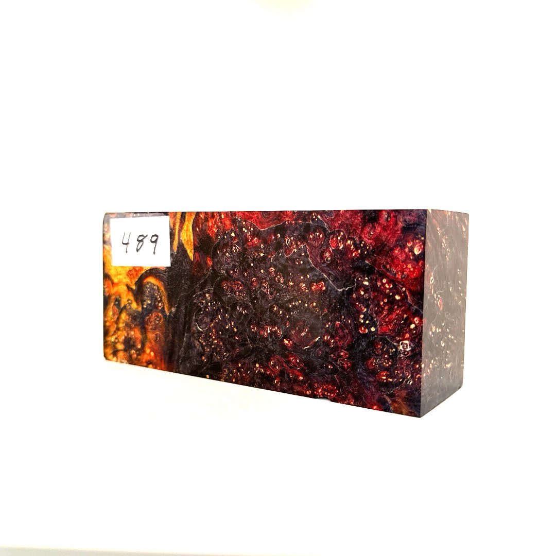 Photo of colorful block for use in building a Noble Prestige IEM
