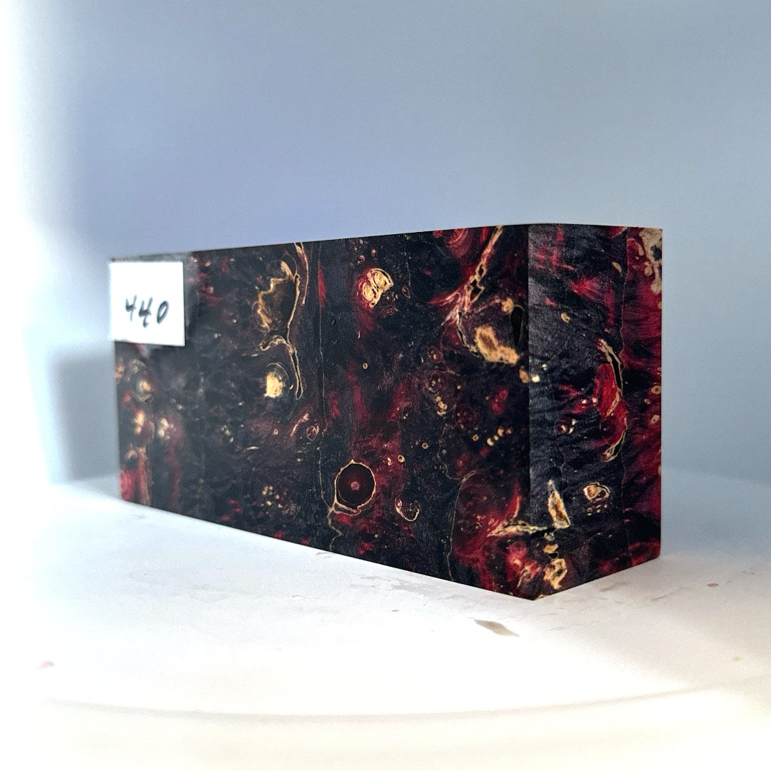 Photo of colorful block for use in building a Noble Prestige IEM