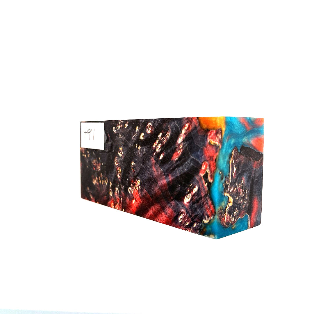 Photo of colorful block for use in building a Noble Prestige IEM