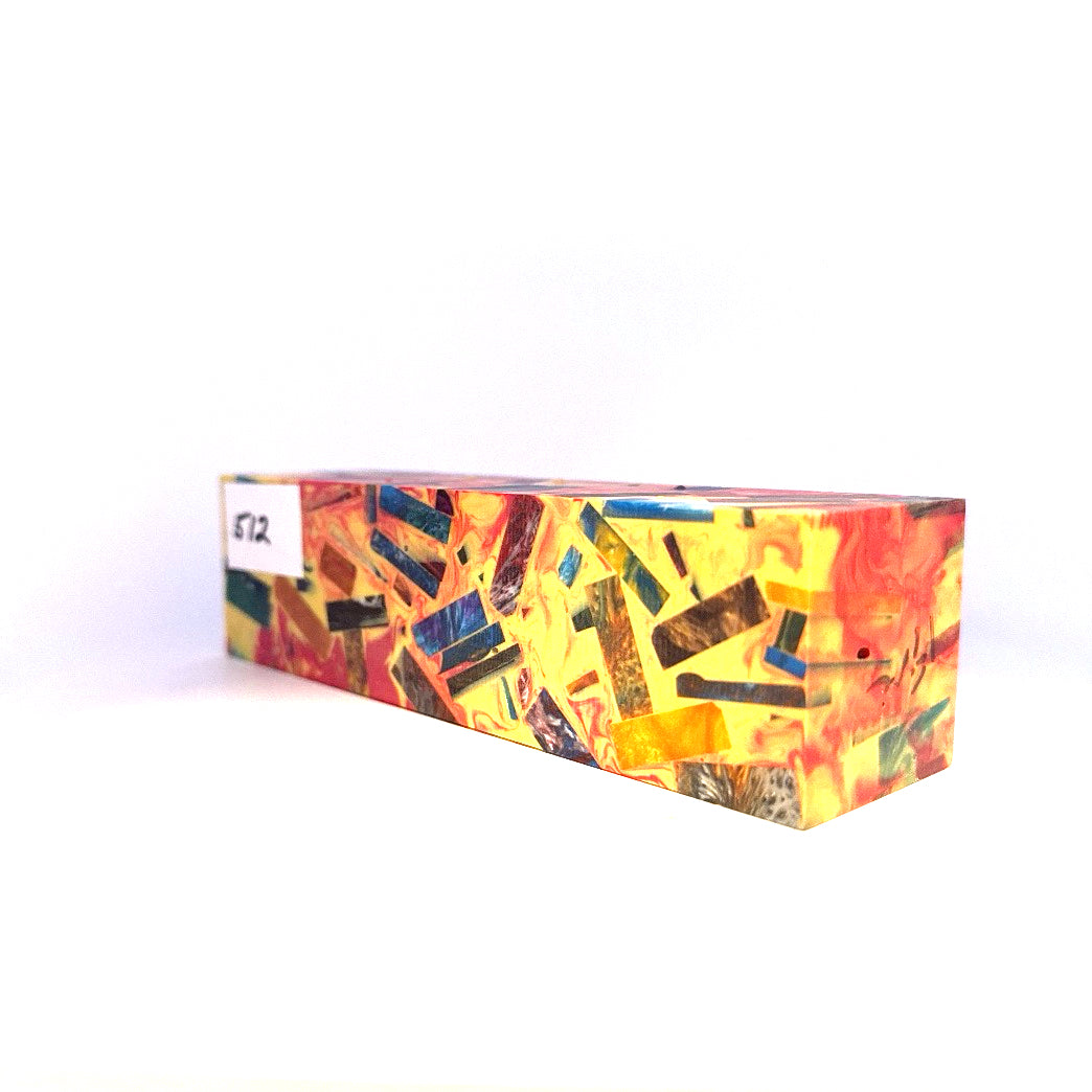 Photo of colorful block for use in building a Noble Prestige IEM
