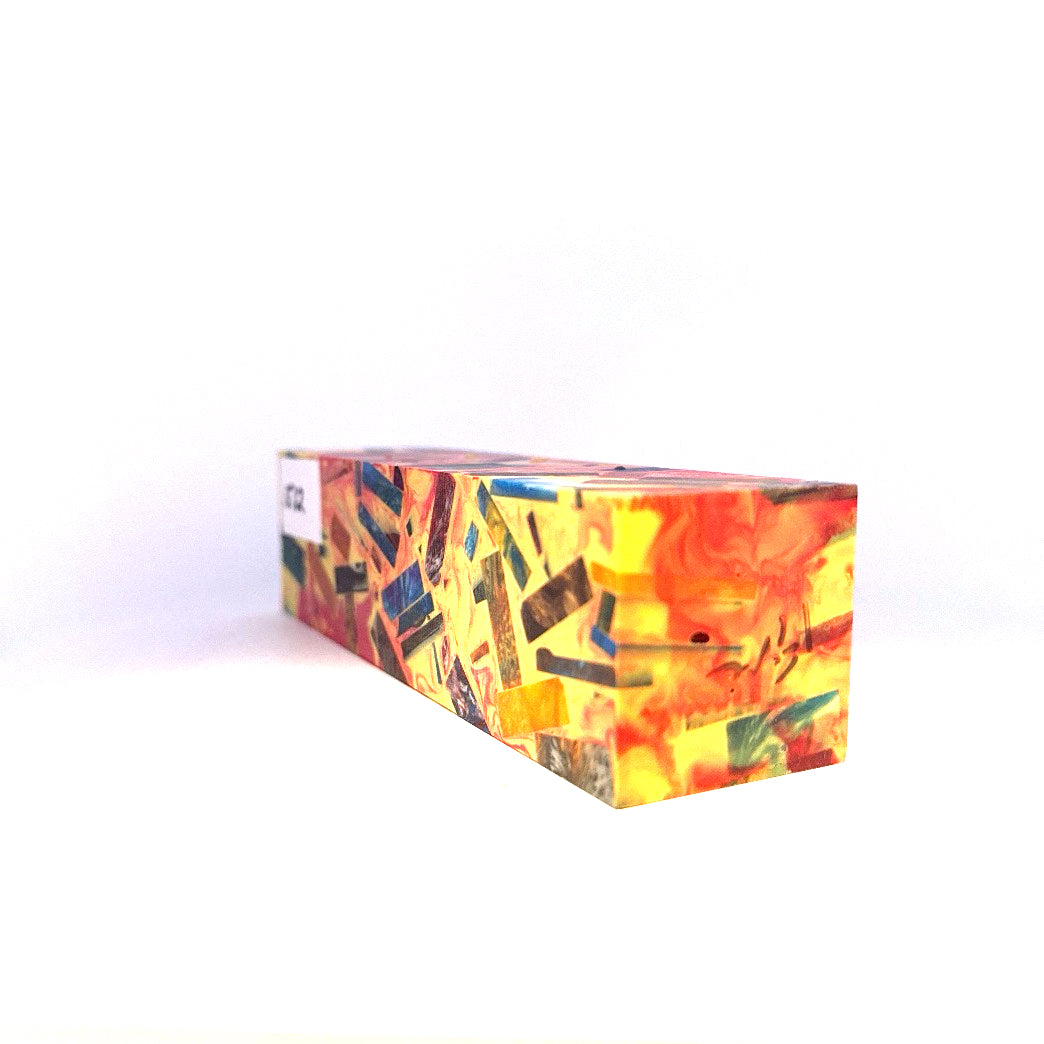 Photo of colorful block for use in building a Noble Prestige IEM