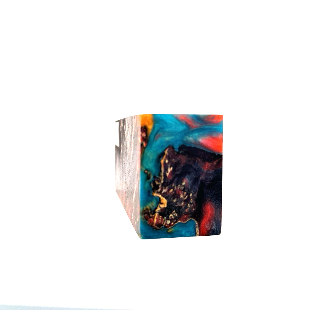 Photo of colorful block for use in building a Noble Prestige IEM