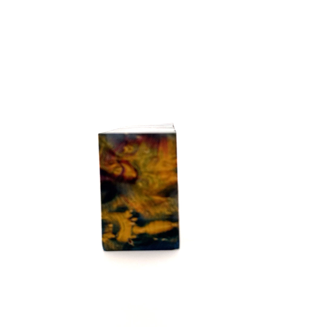 Photo of colorful block for use in building a Noble Prestige IEM