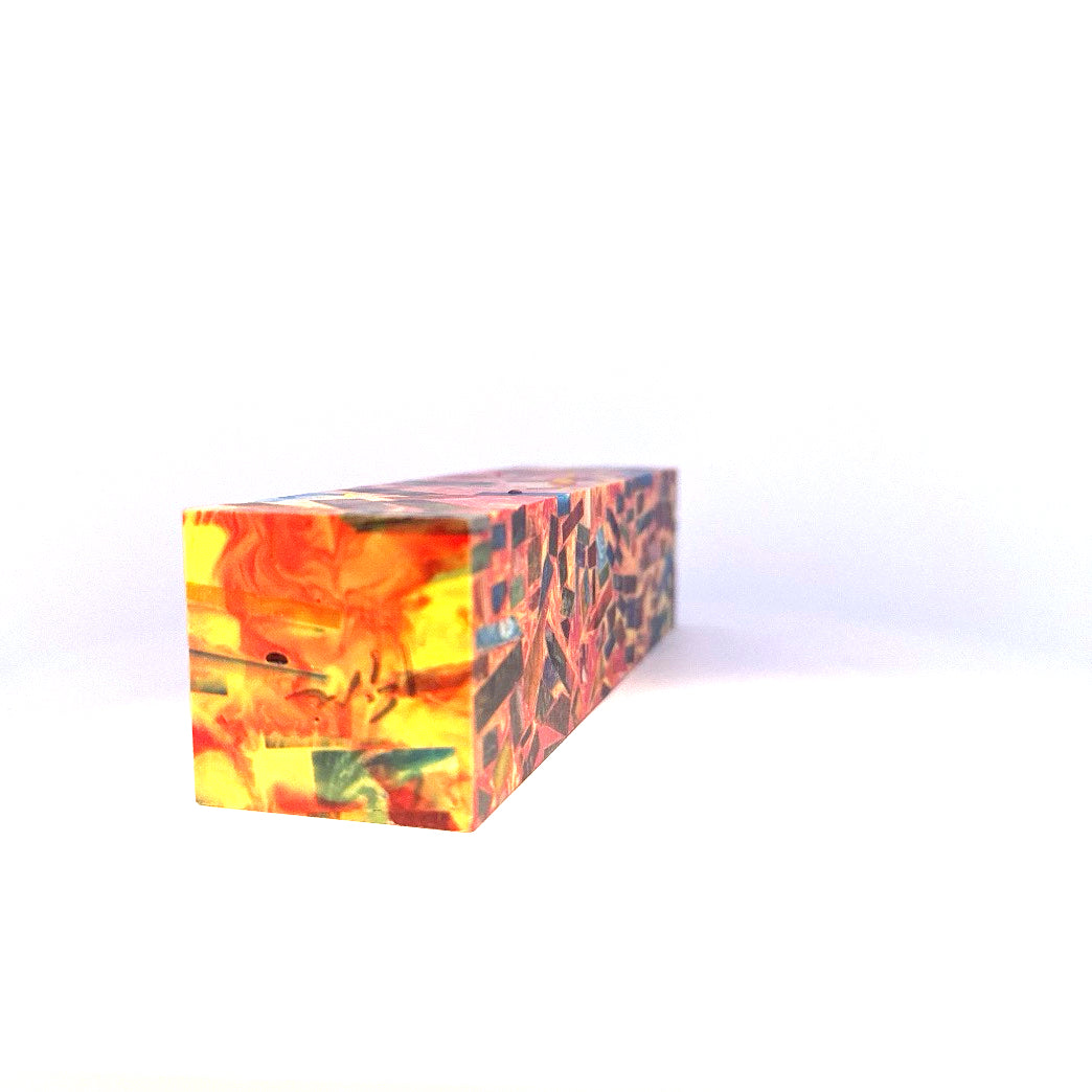 Photo of colorful block for use in building a Noble Prestige IEM
