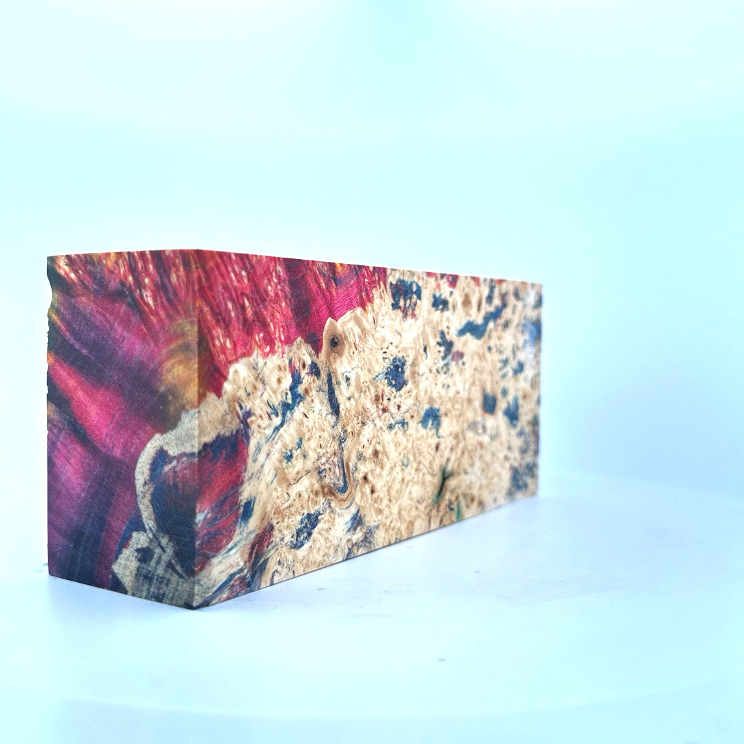 Photo of colorful block for use in building a Noble Prestige IEM