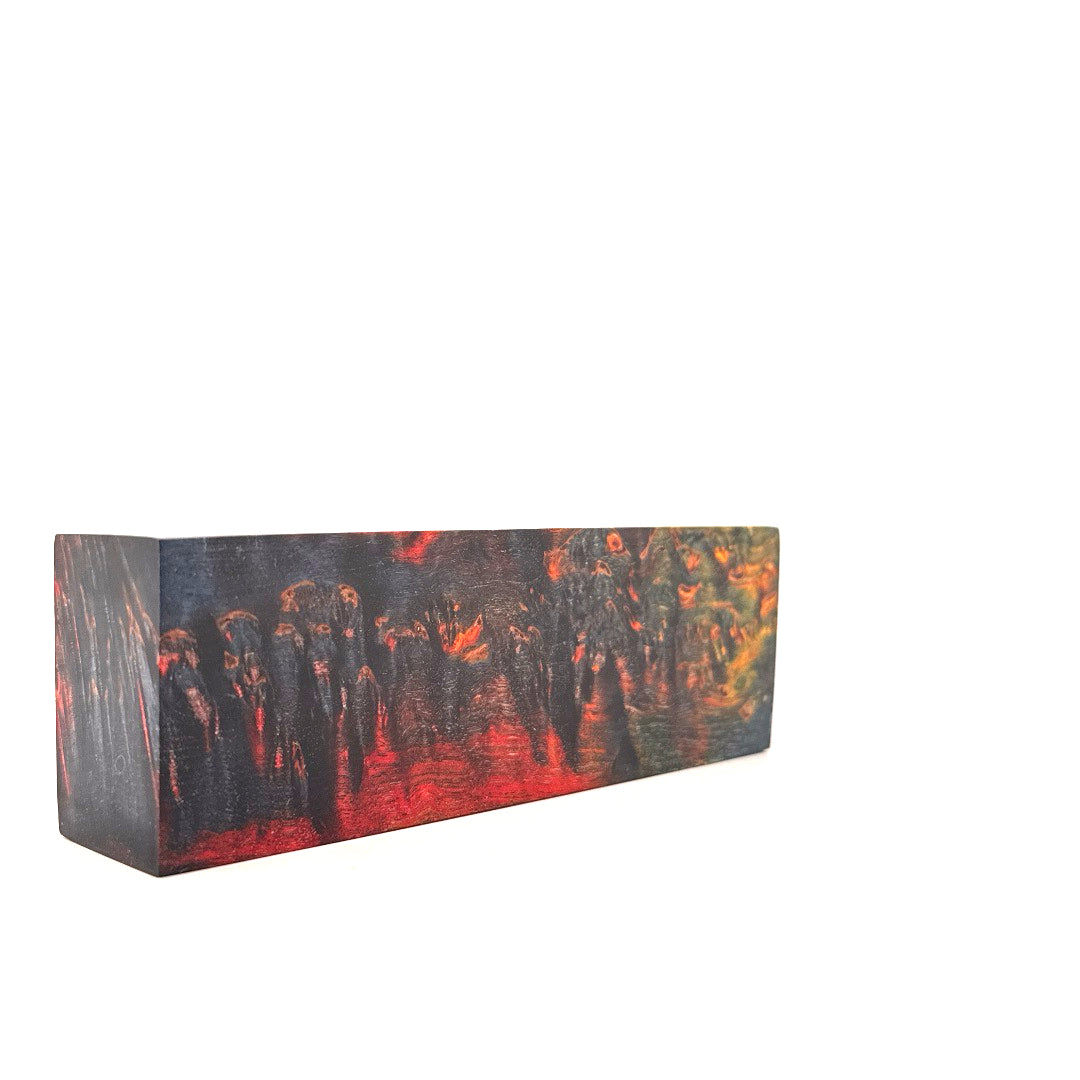 Photo of colorful block for use in building a Noble Prestige IEM