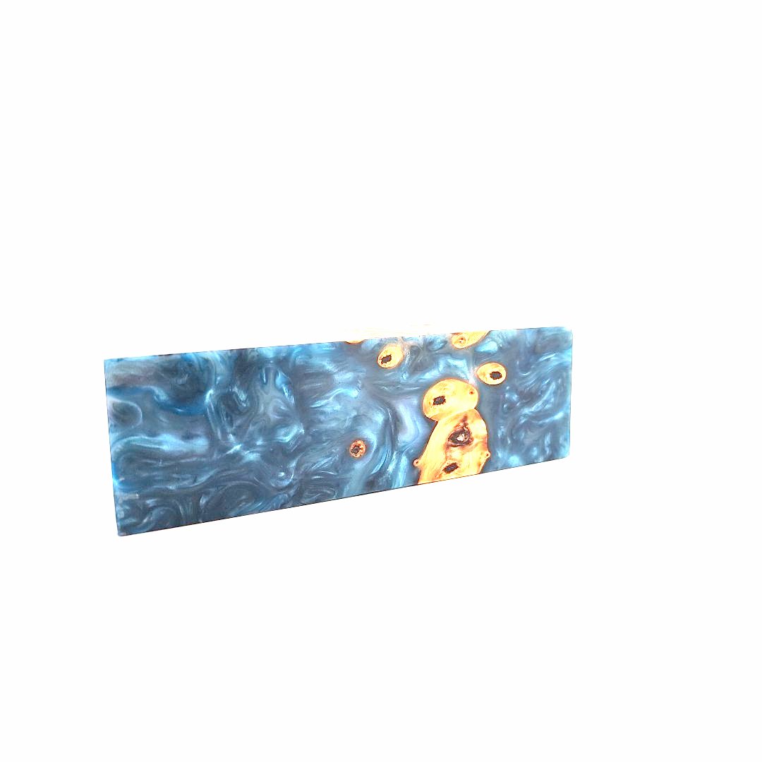 Photo of colorful block for use in building a Noble Prestige IEM