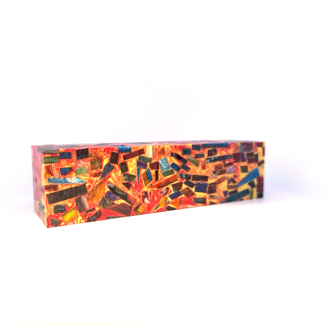 Photo of colorful block for use in building a Noble Prestige IEM