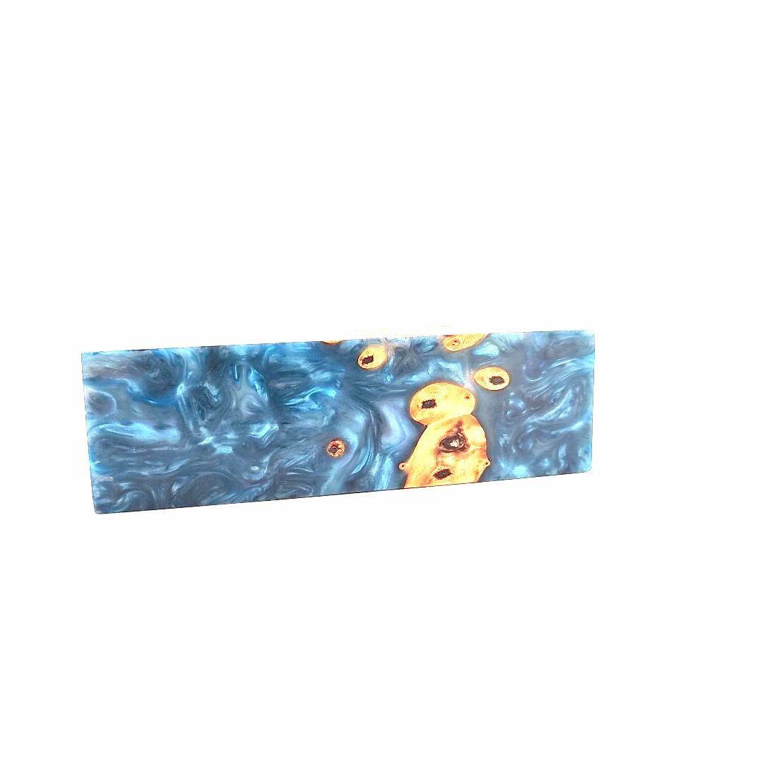 Photo of colorful block for use in building a Noble Prestige IEM