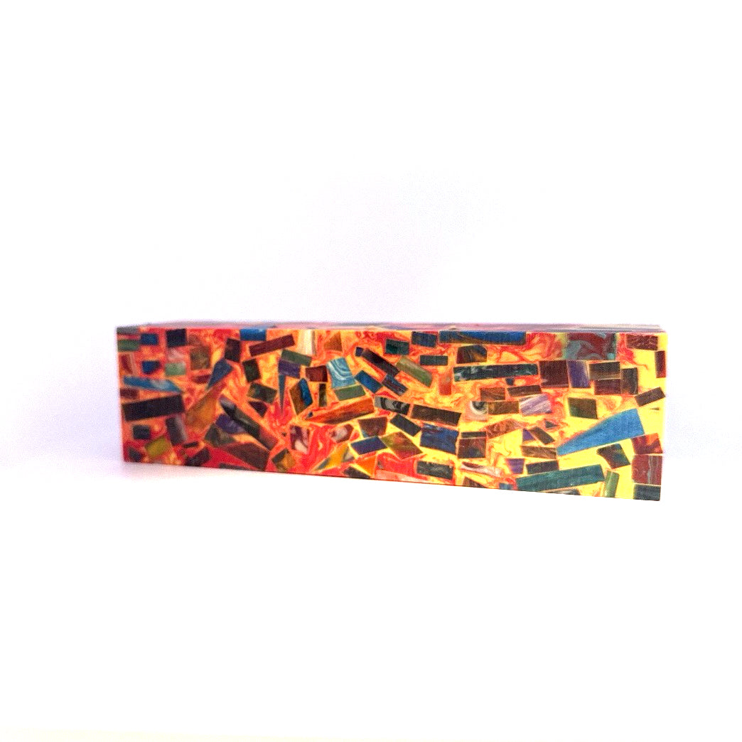 Photo of colorful block for use in building a Noble Prestige IEM