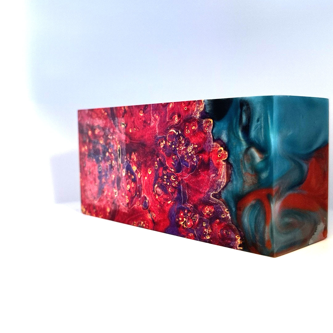 Photo of colorful block for use in building a Noble Prestige IEM
