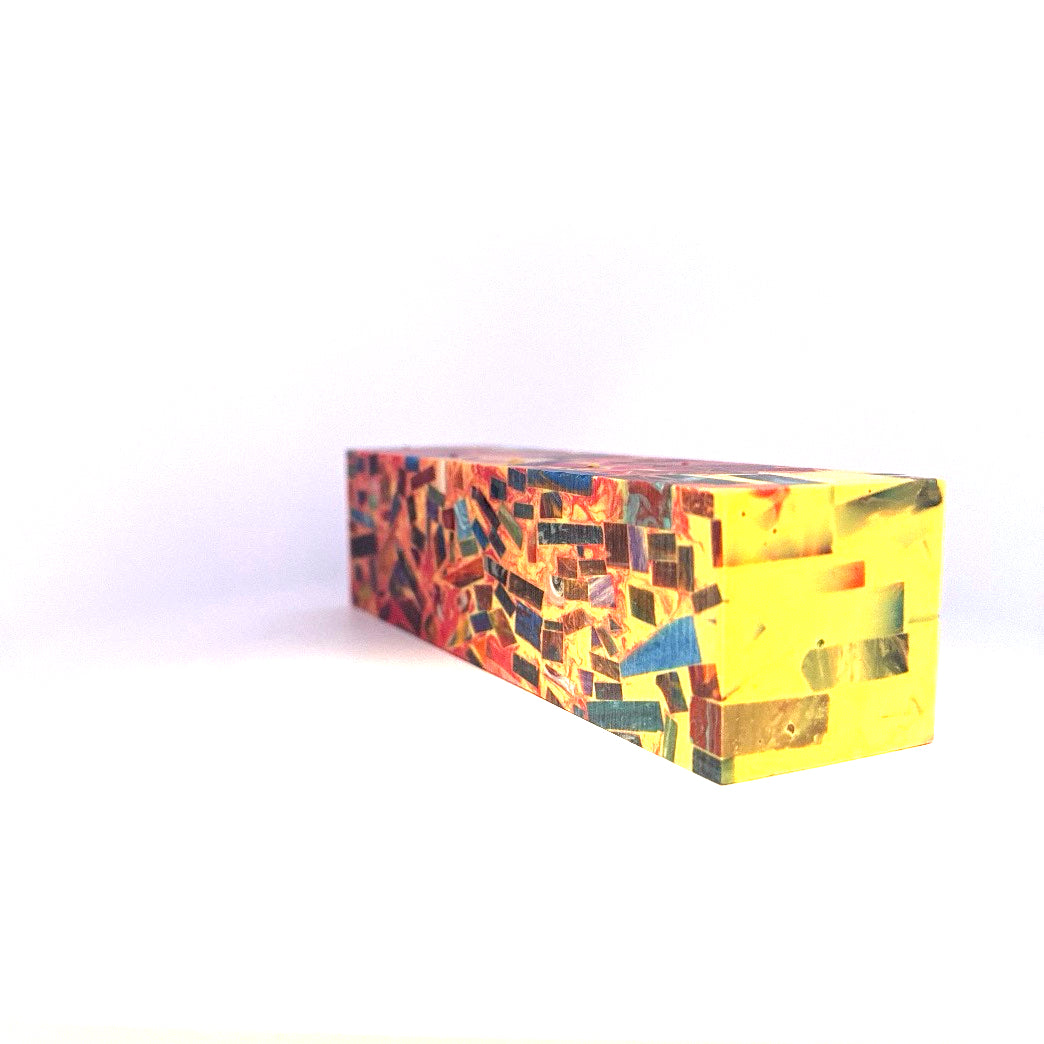 Photo of colorful block for use in building a Noble Prestige IEM
