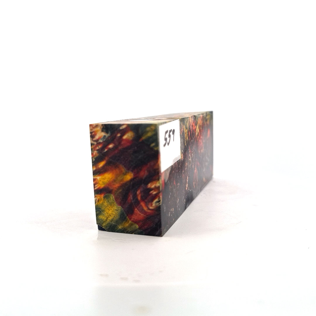 Photo of colorful block for use in building a Noble Prestige IEM