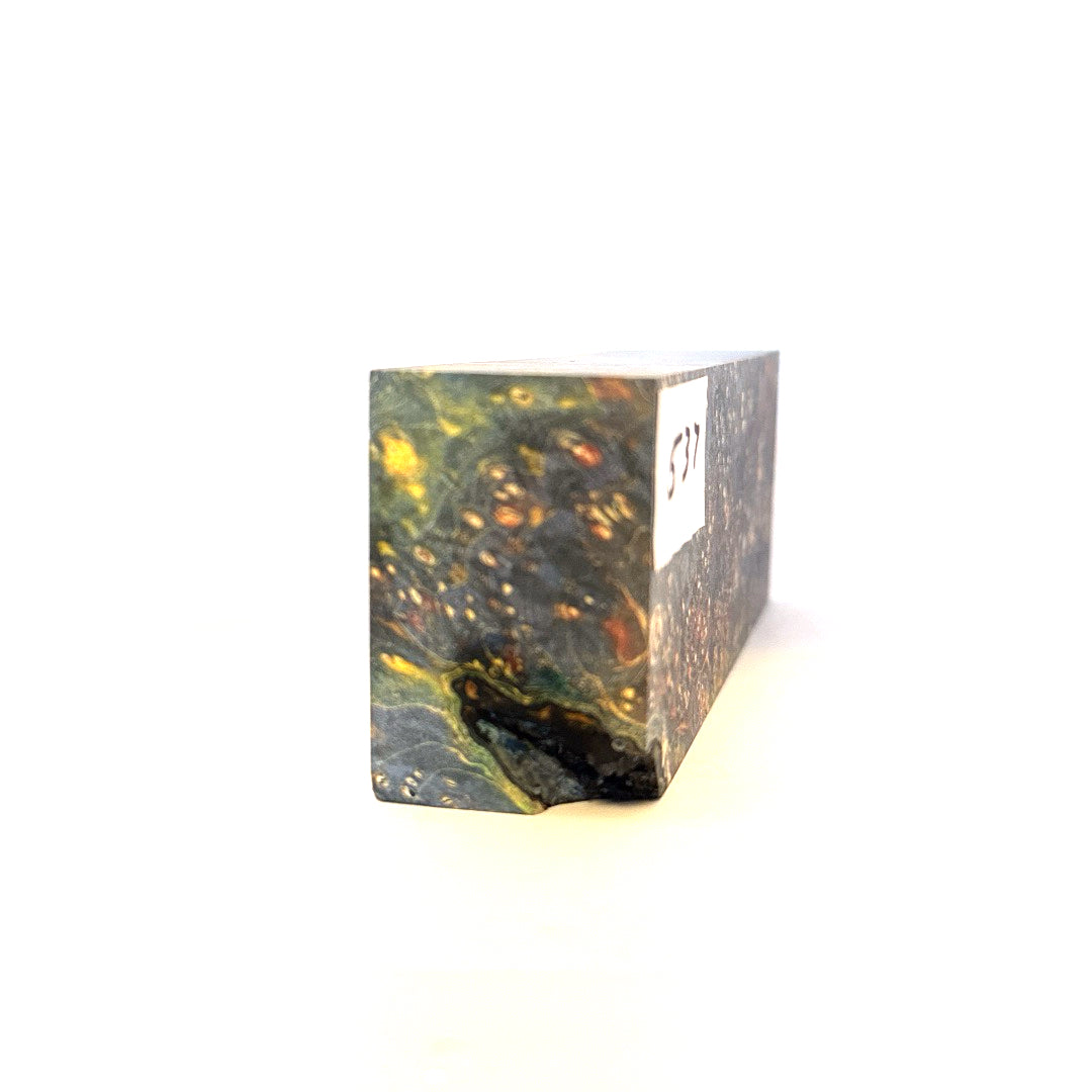 Photo of colorful block for use in building a Noble Prestige IEM