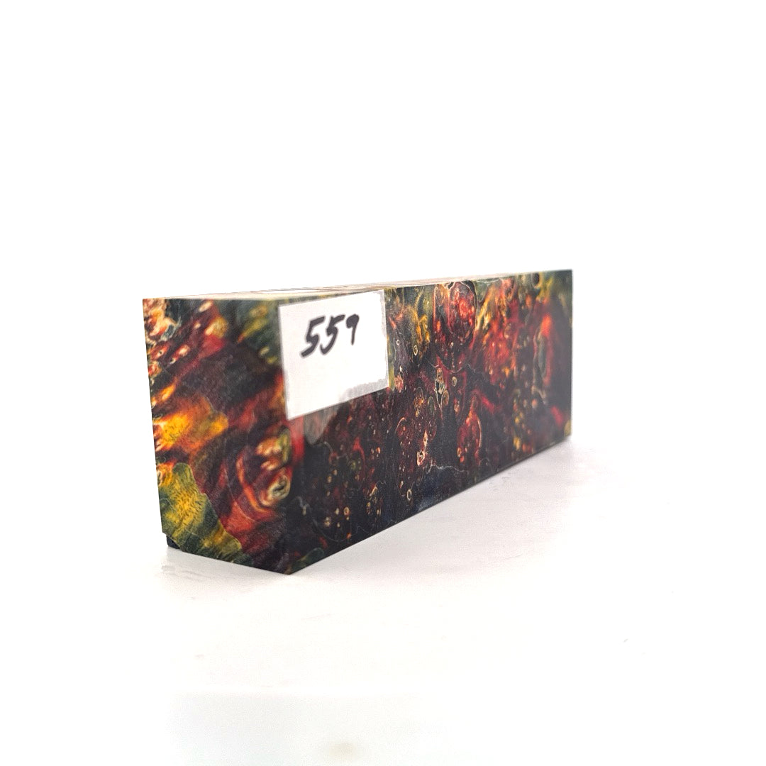 Photo of colorful block for use in building a Noble Prestige IEM