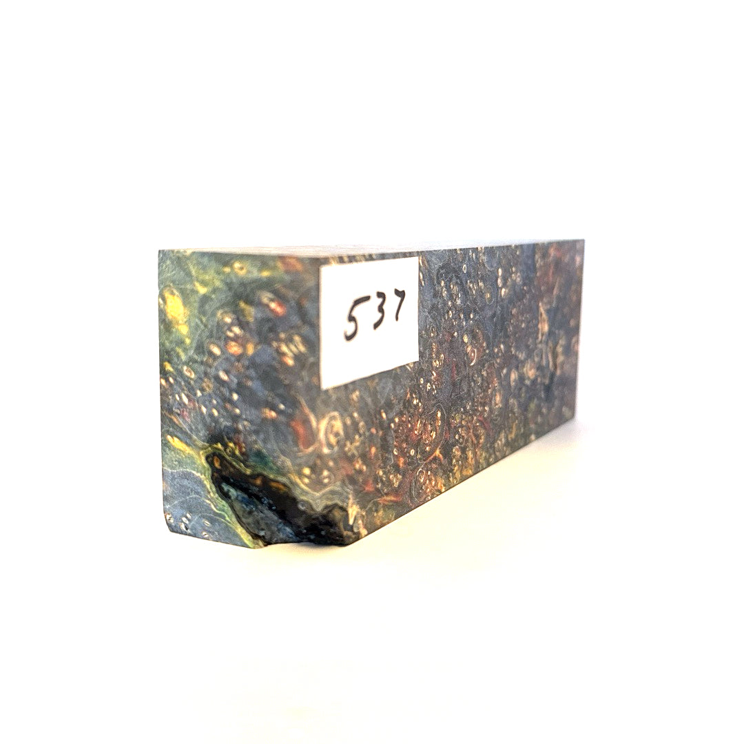 Photo of colorful block for use in building a Noble Prestige IEM