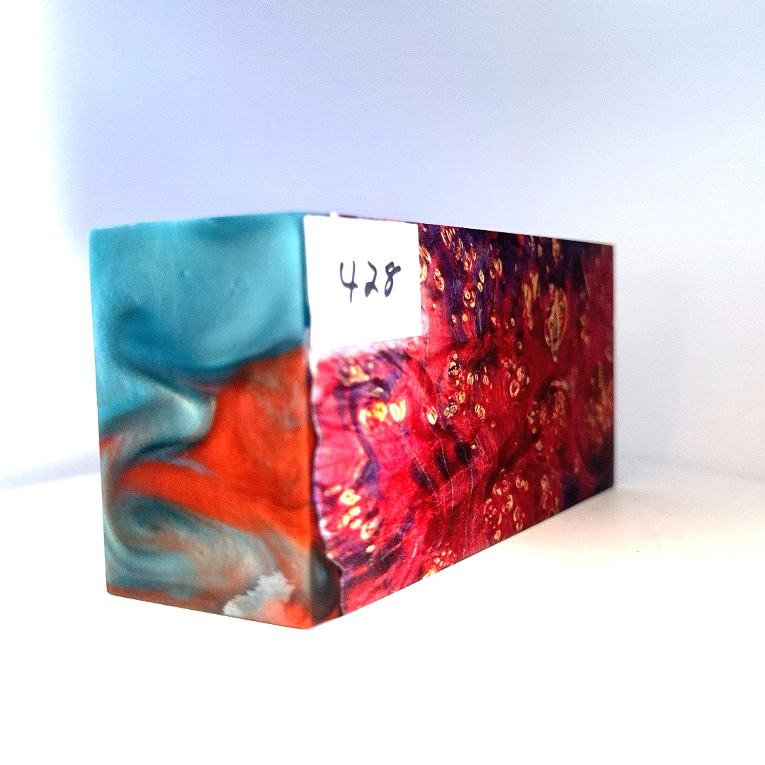 Photo of colorful block for use in building a Noble Prestige IEM