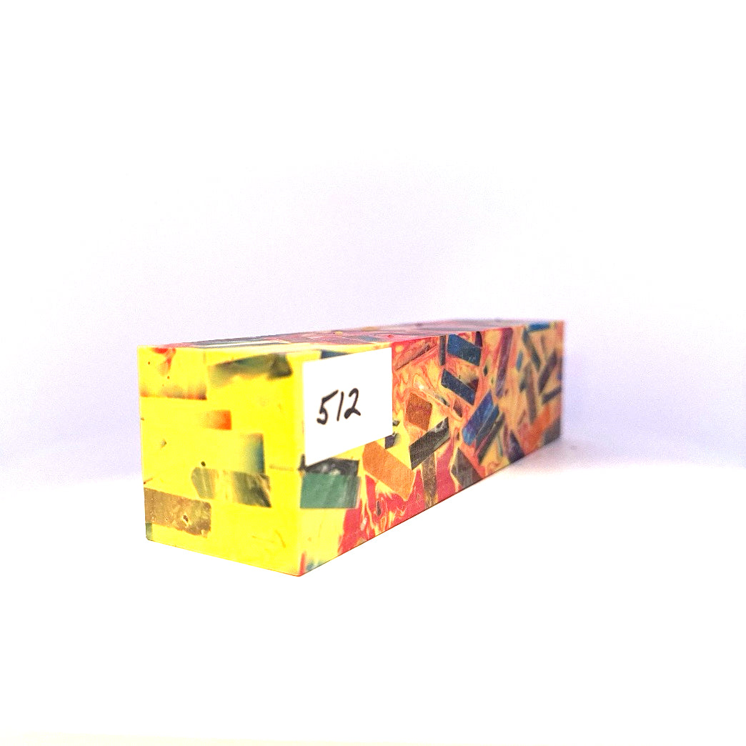 Photo of colorful block for use in building a Noble Prestige IEM