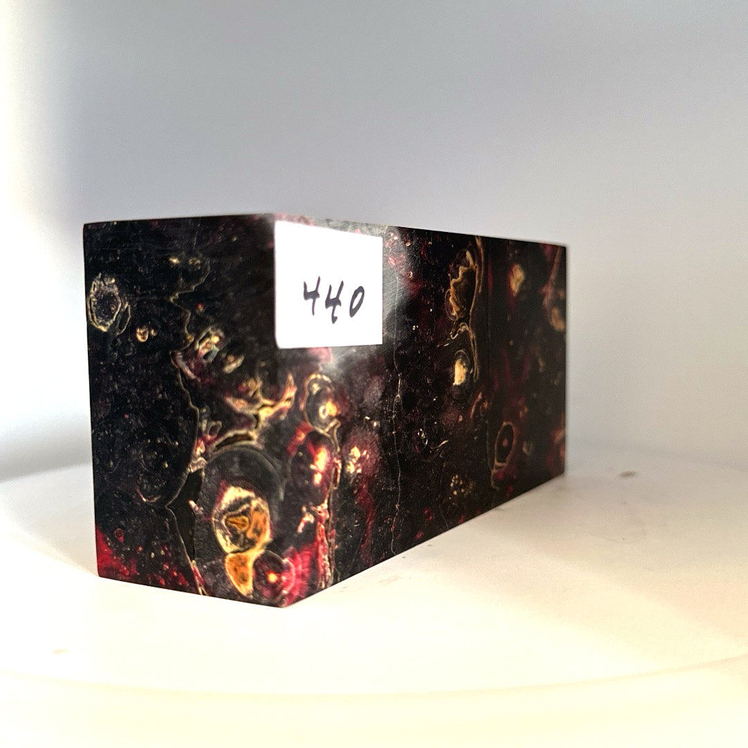 Photo of colorful block for use in building a Noble Prestige IEM