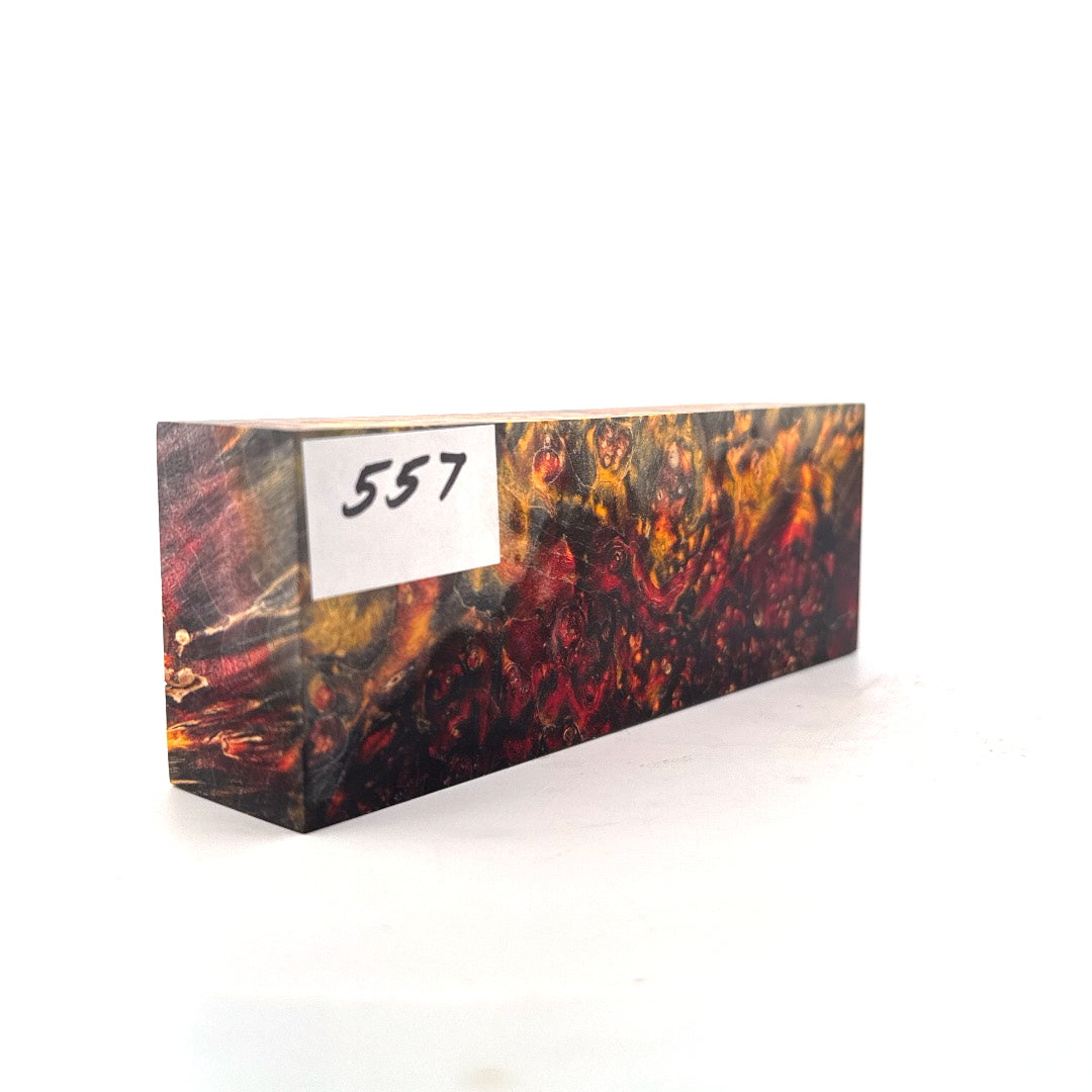 Photo of colorful block for use in building a Noble Prestige IEM