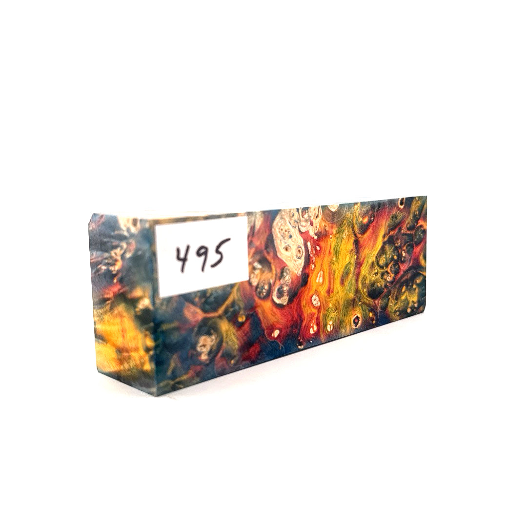 Photo of colorful block for use in building a Noble Prestige IEM