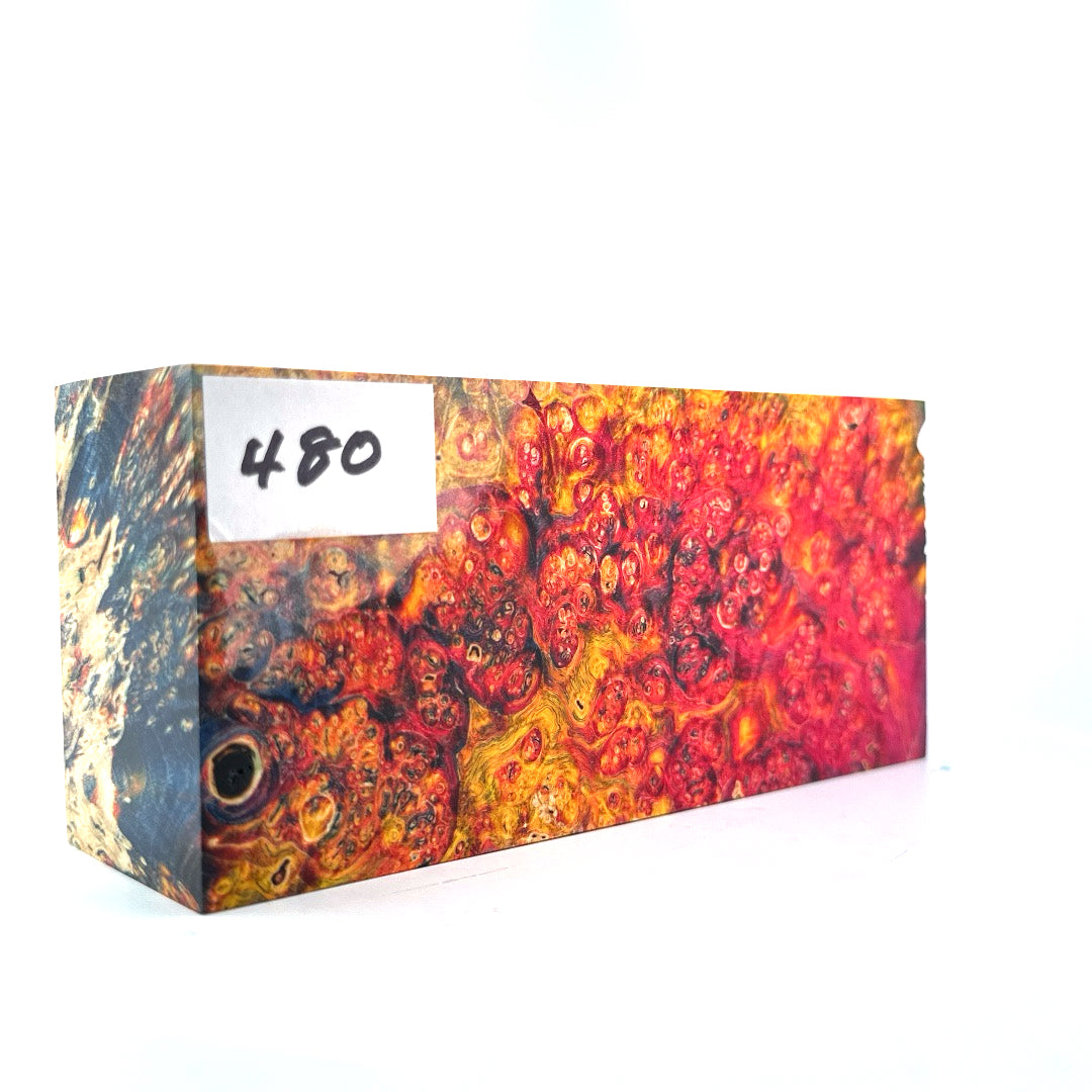 Photo of colorful block for use in building a Noble Prestige IEM