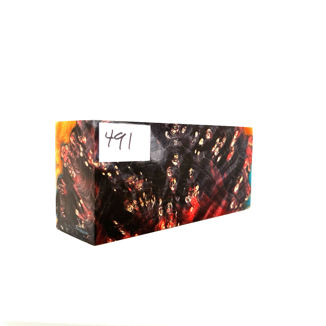 Photo of colorful block for use in building a Noble Prestige IEM