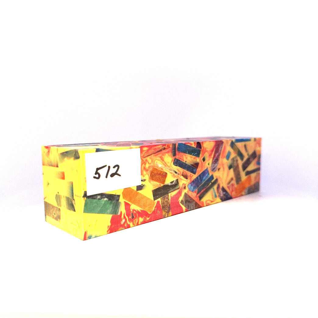 Photo of colorful block for use in building a Noble Prestige IEM