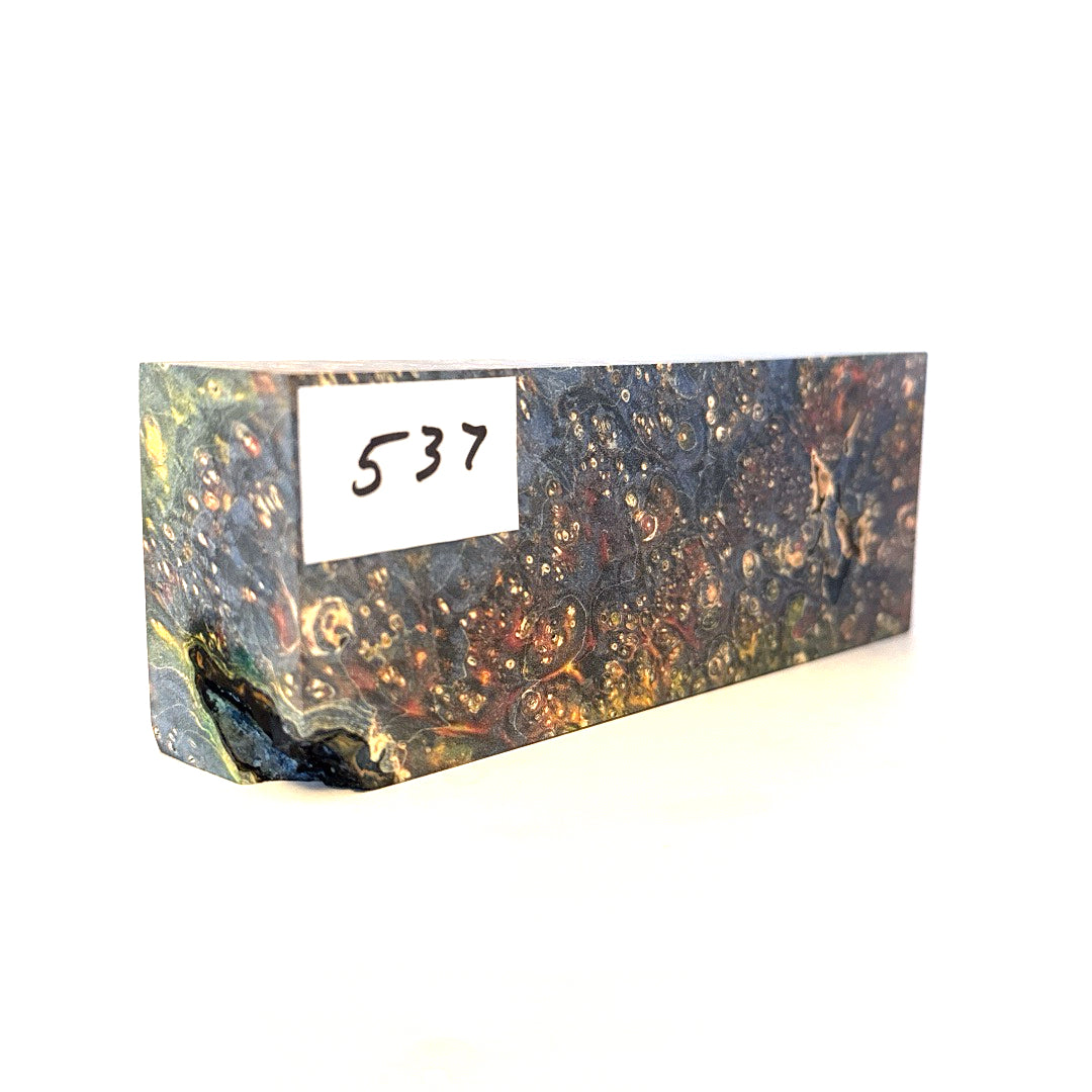 Photo of colorful block for use in building a Noble Prestige IEM