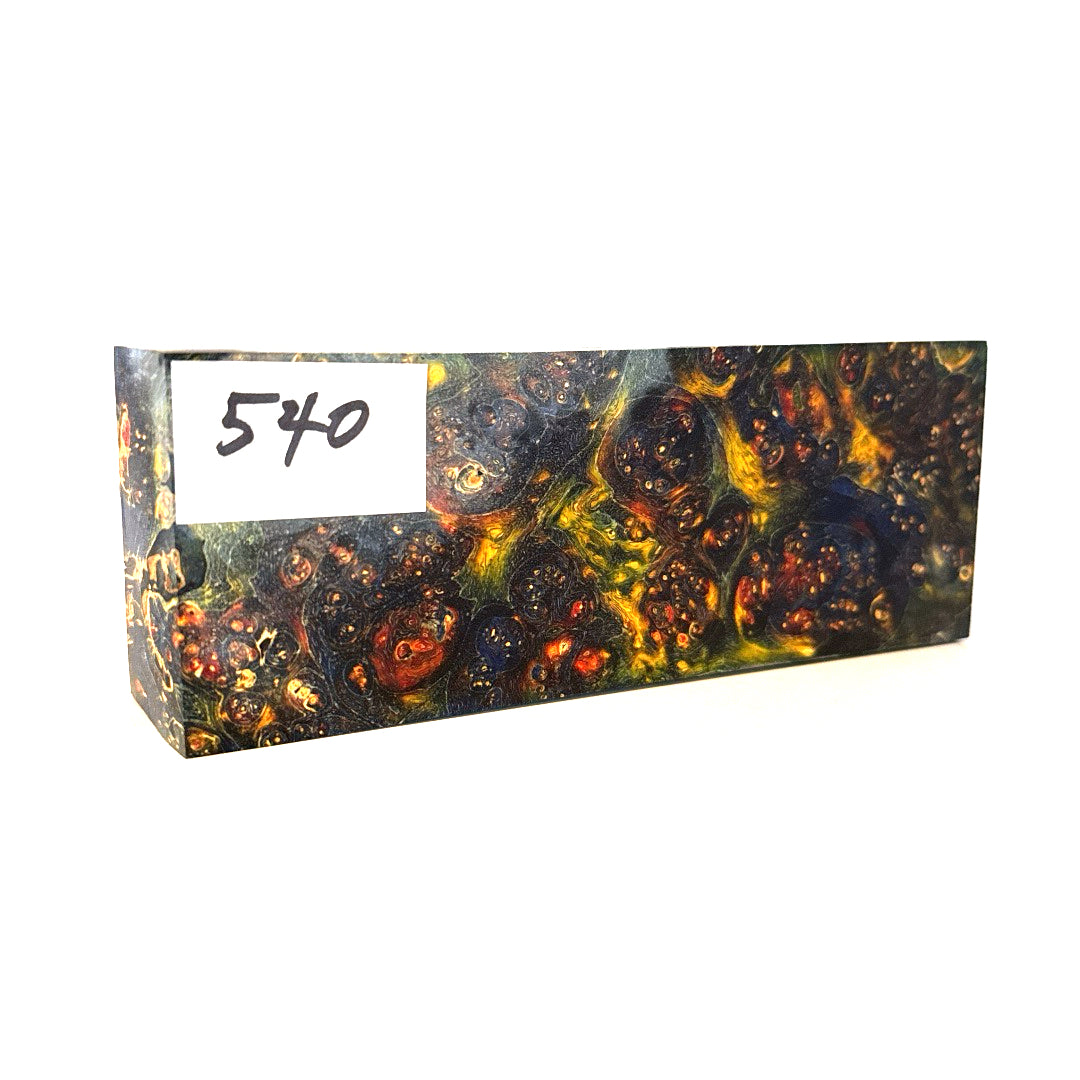 Photo of colorful block for use in building a Noble Prestige IEM