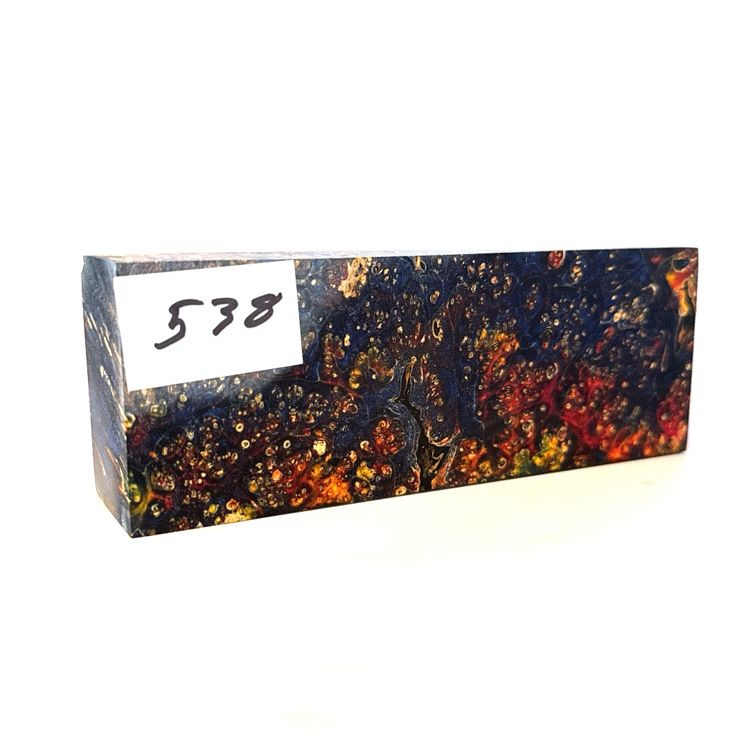 Photo of colorful block for use in building a Noble Prestige IEM