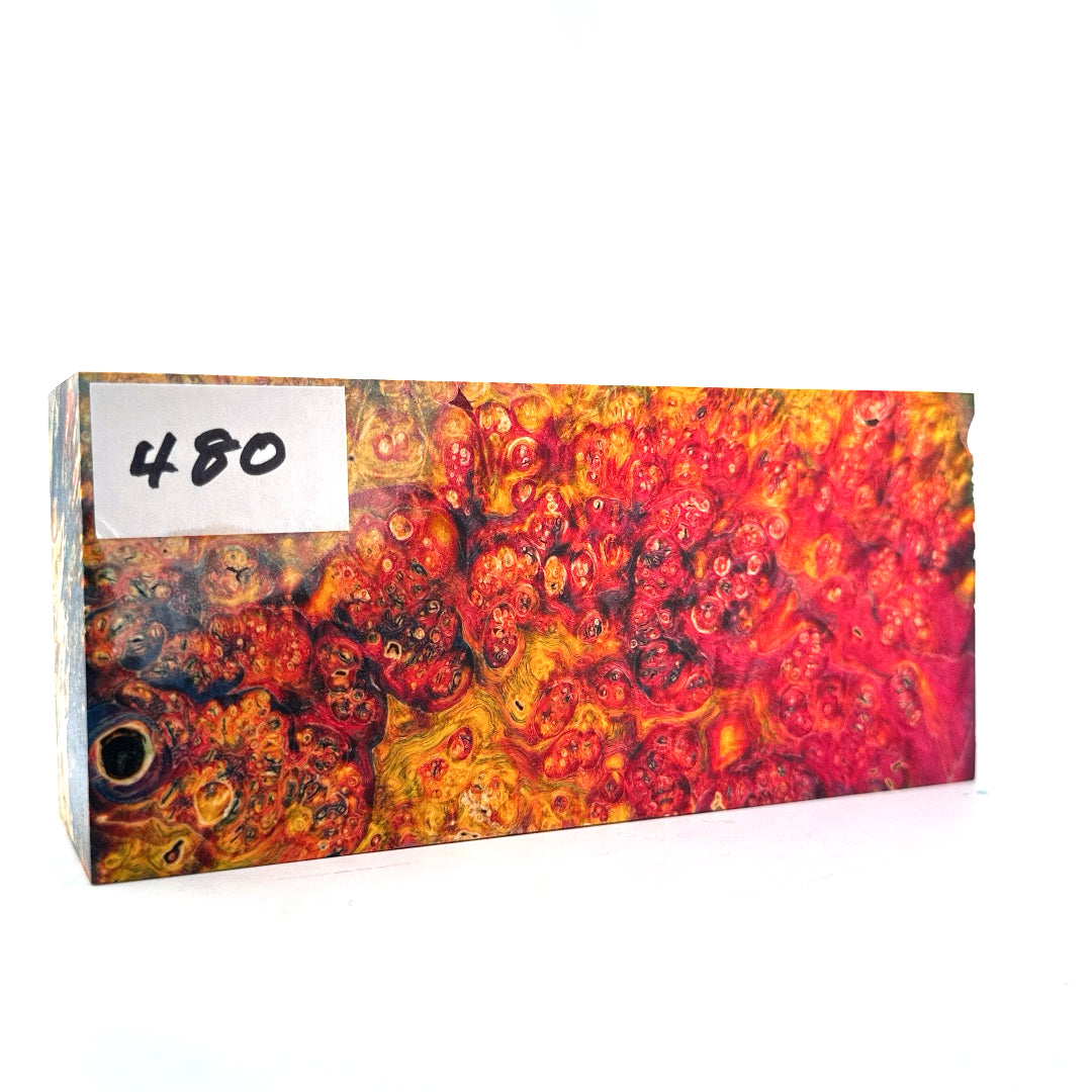 Photo of colorful block for use in building a Noble Prestige IEM