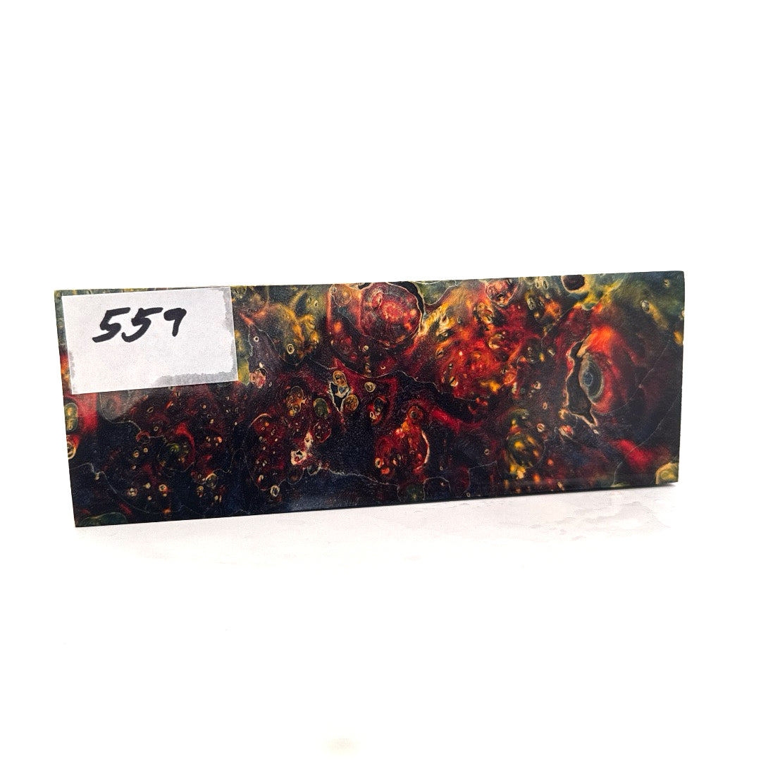 Photo of colorful block for use in building a Noble Prestige IEM