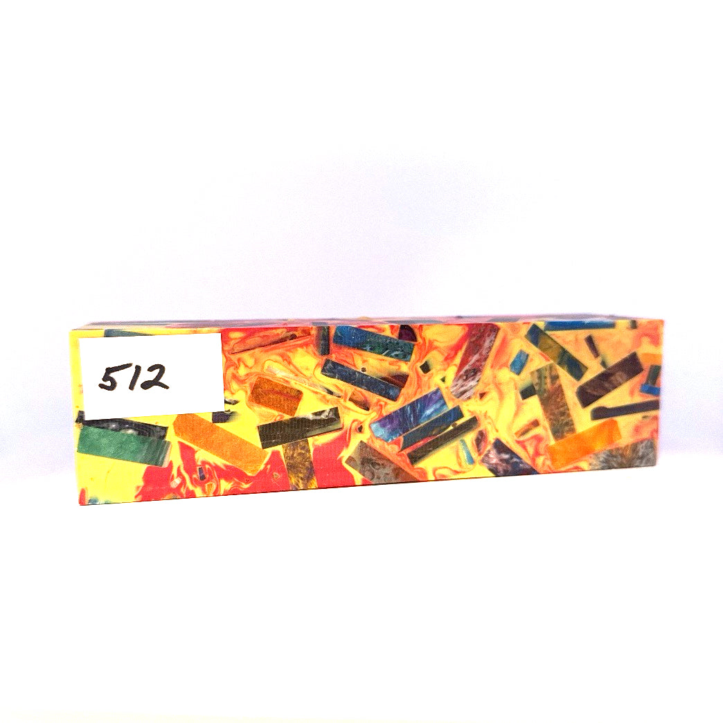 Photo of colorful block for use in building a Noble Prestige IEM