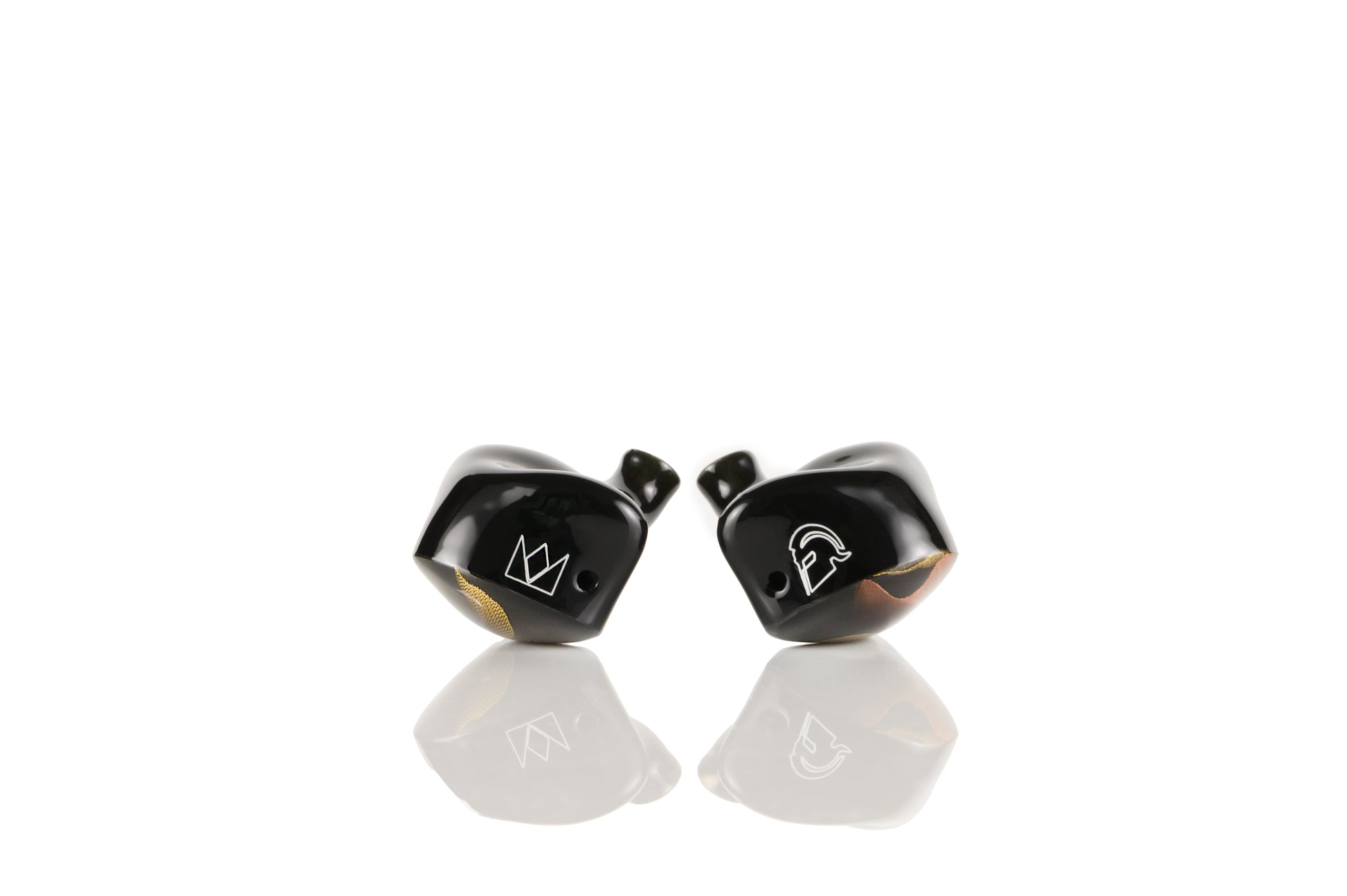 Agis II IEM's featuring logo and signature